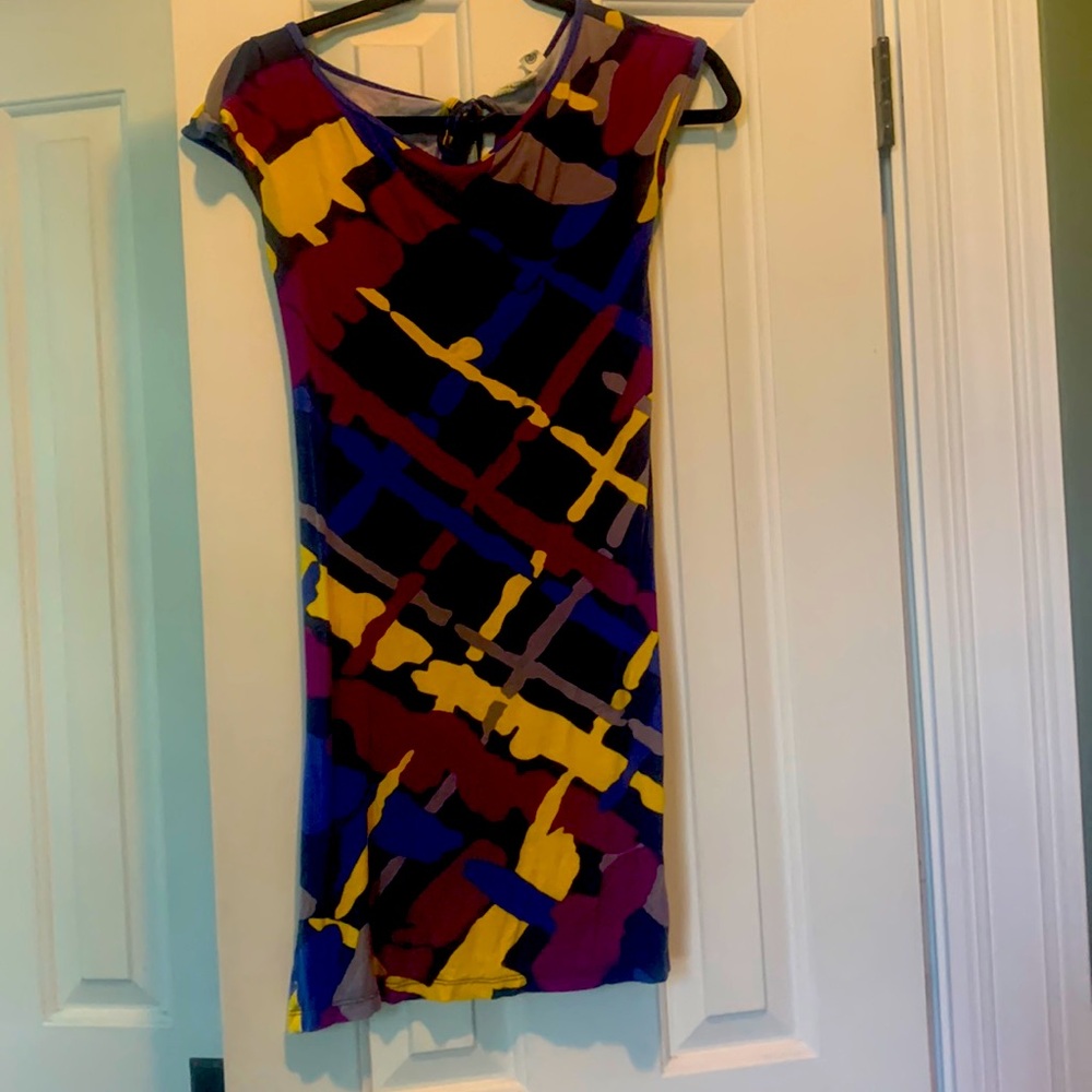 Cute colorful short dress